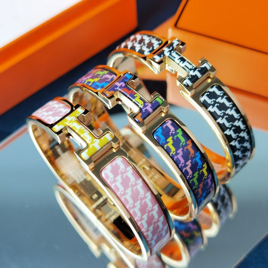 [⭐Luxery]H HORSE BRACELET 12MM