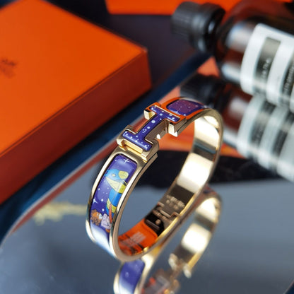 [⭐Luxery]H STAR AND MOON BRACELET 12MM