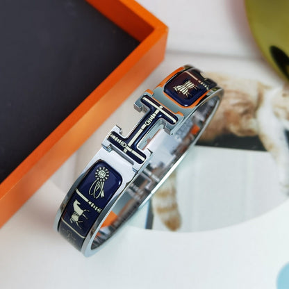 [⭐Luxery]H COUVERTURES DARK BLUE BRACELET