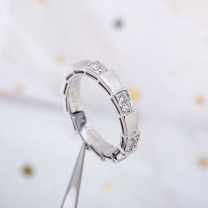 [⭐Luxery]SERPENTI RING SILVER  3MM