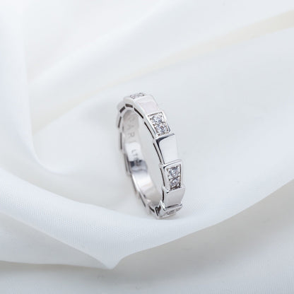 [⭐Luxery]SERPENTI RING SILVER  3MM