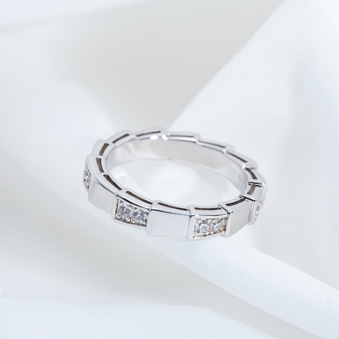 [⭐Luxery]SERPENTI RING SILVER  3MM