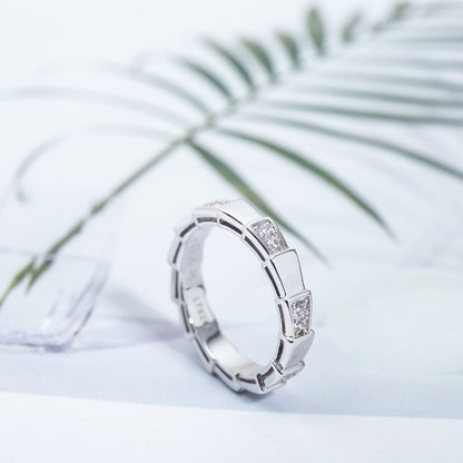 [⭐Luxery]SERPENTI RING SILVER  3MM
