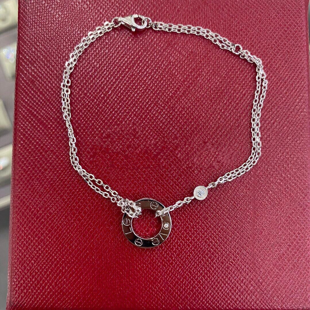 [⭐Luxery]LOVE BRACELET 2 DIAMOND