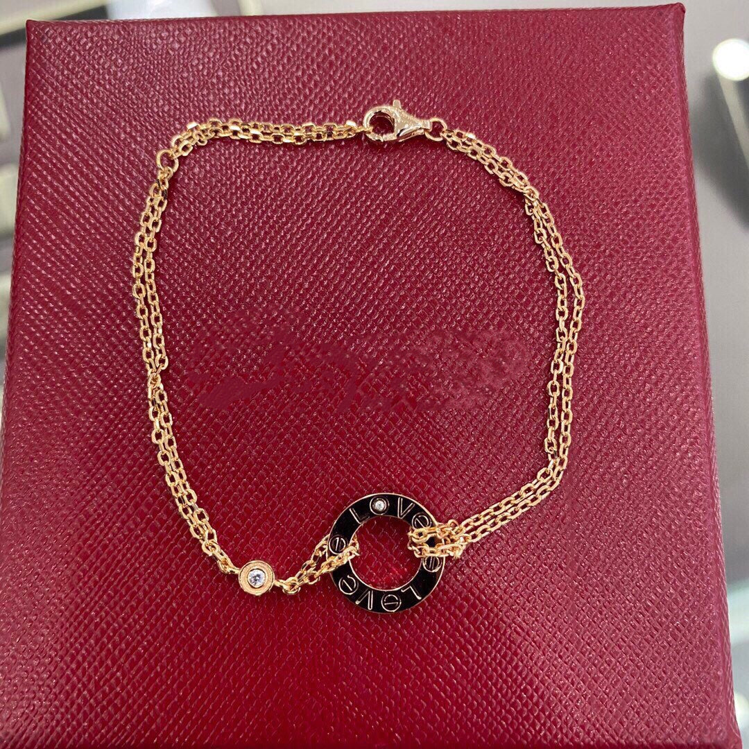 [⭐Luxery]LOVE BRACELET 2 DIAMOND