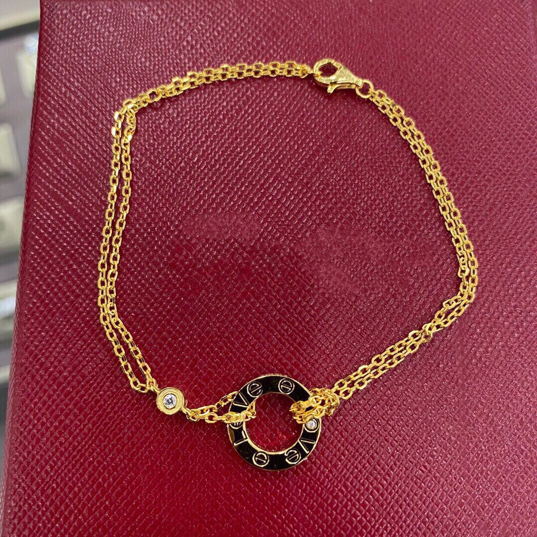 [⭐Luxery]LOVE BRACELET 2 DIAMOND