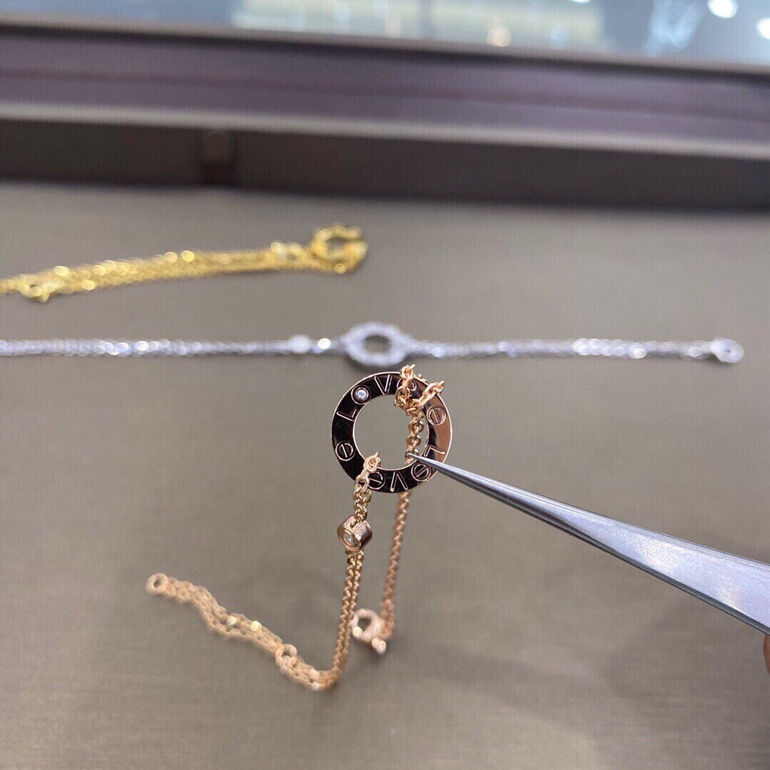 [⭐Luxery]LOVE BRACELET 2 DIAMOND