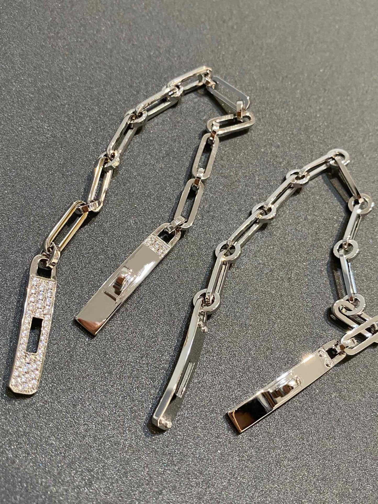 [⭐Luxery]CHAINE BRACELET SMALL MODEL DIAMOND