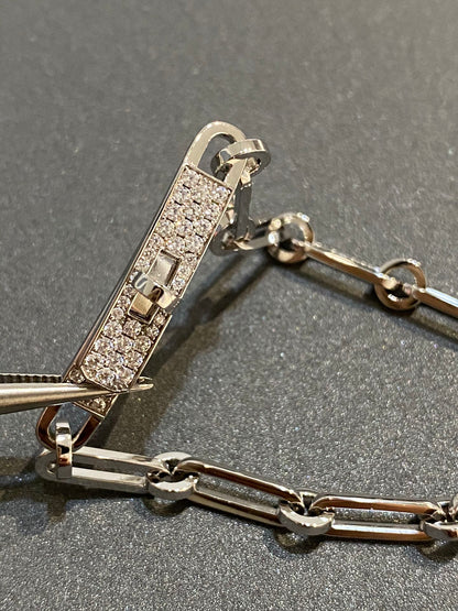 [⭐Luxery]CHAINE BRACELET SMALL MODEL DIAMOND