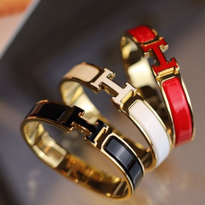 [⭐Luxery]H BRACELET 12MM GOLD