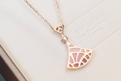 [⭐Luxery]DREAM NECKLACE PINK MOP DIAMOND