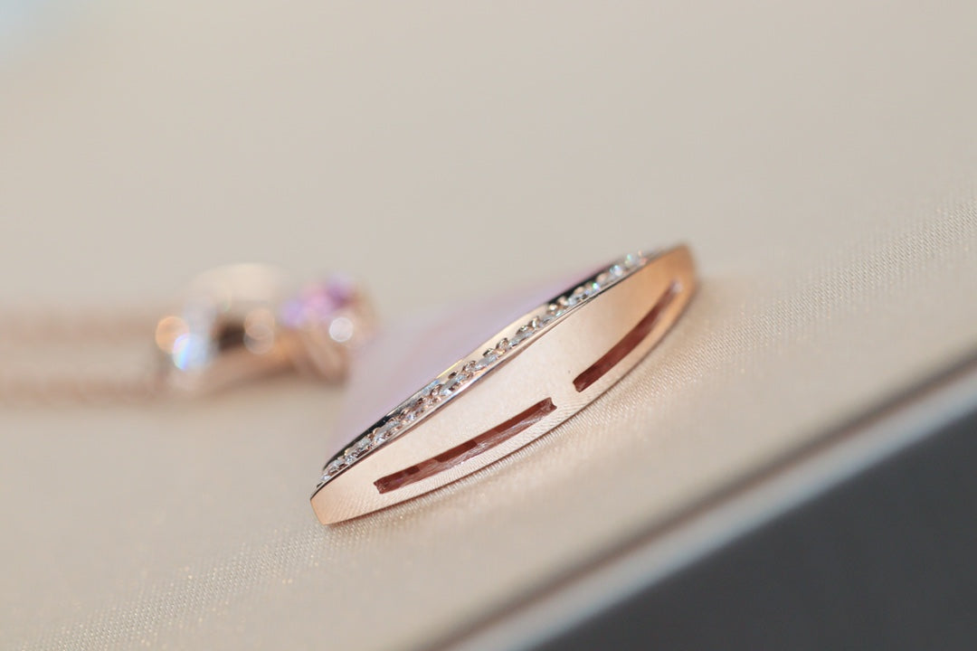 [⭐Luxery]DREAM NECKLACE PINK MOP DIAMOND