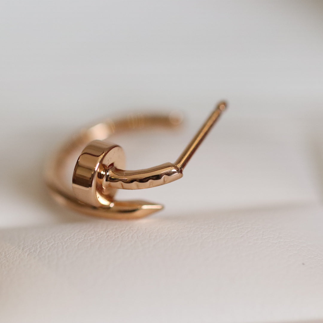 [⭐Luxery]JUSTE EARRINGS PINK GOLD