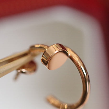 [⭐Luxery]JUSTE EARRINGS PINK GOLD
