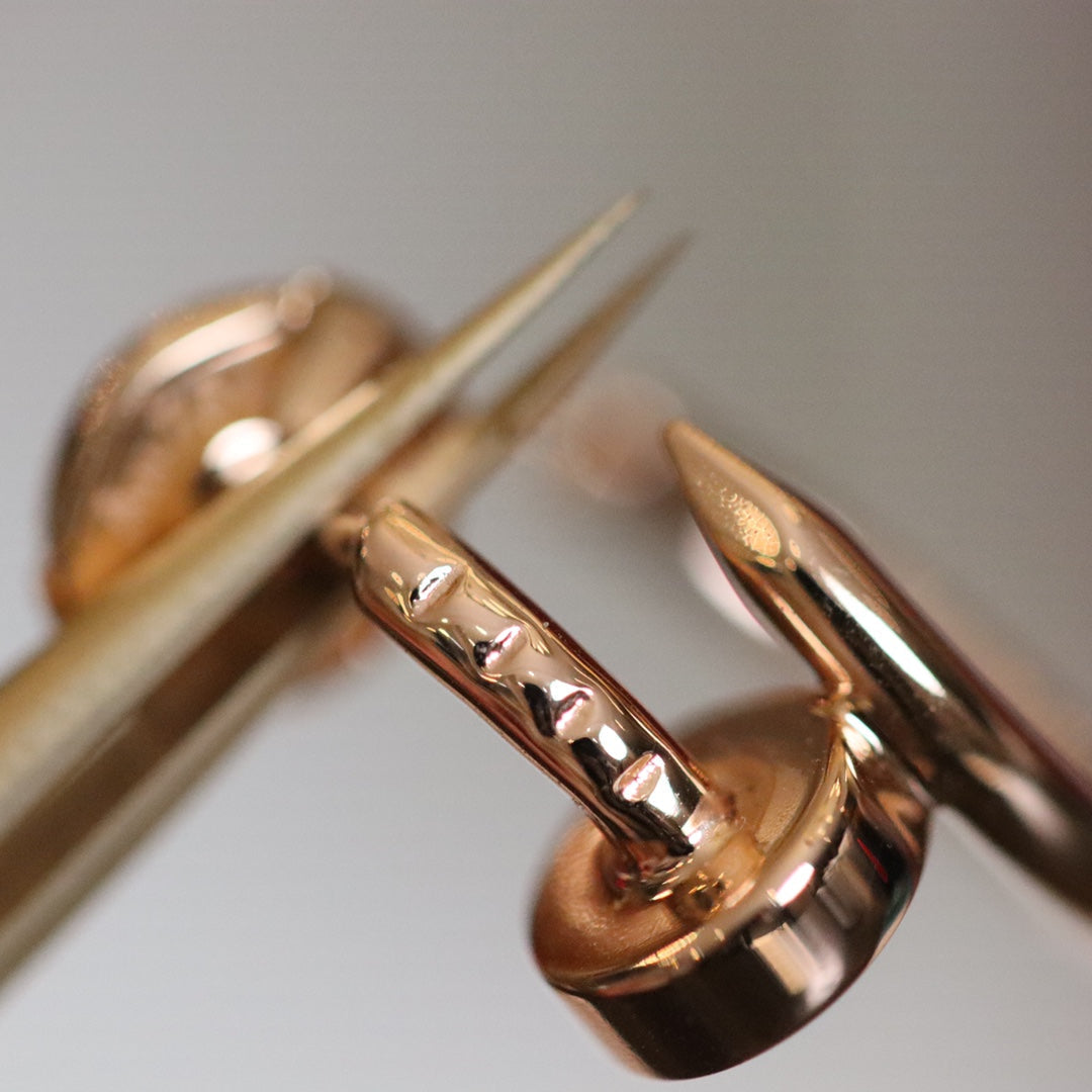 [⭐Luxery]JUSTE EARRINGS PINK GOLD