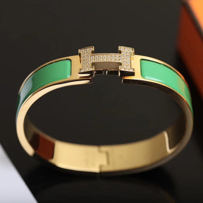 [⭐Luxery]H BRACELET GOLD DIAMOND