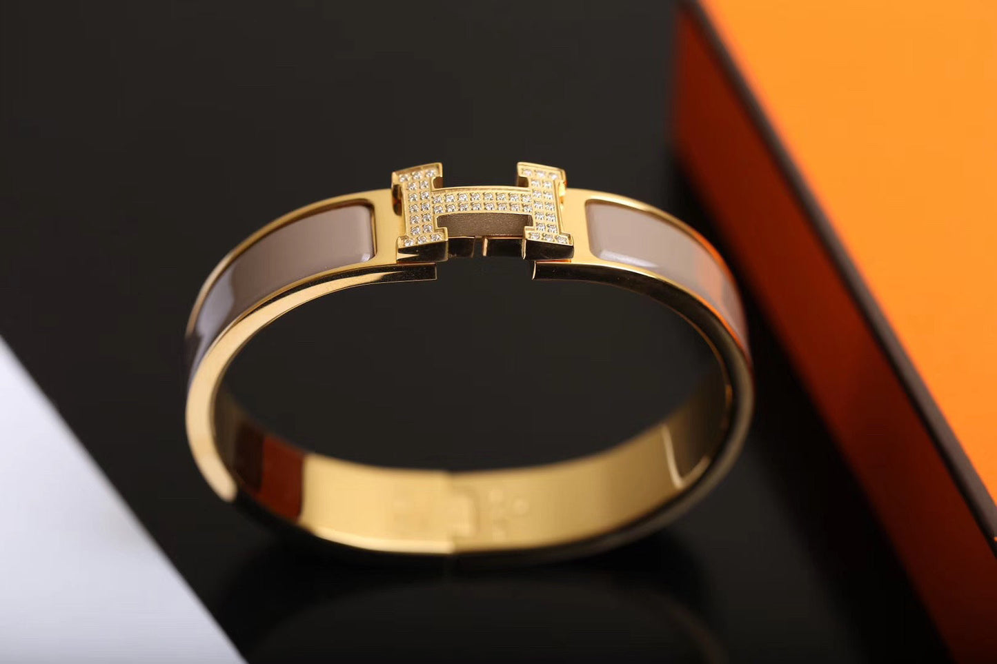 [⭐Luxery]H BRACELET GOLD DIAMOND