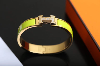 [⭐Luxery]H BRACELET GOLD DIAMOND