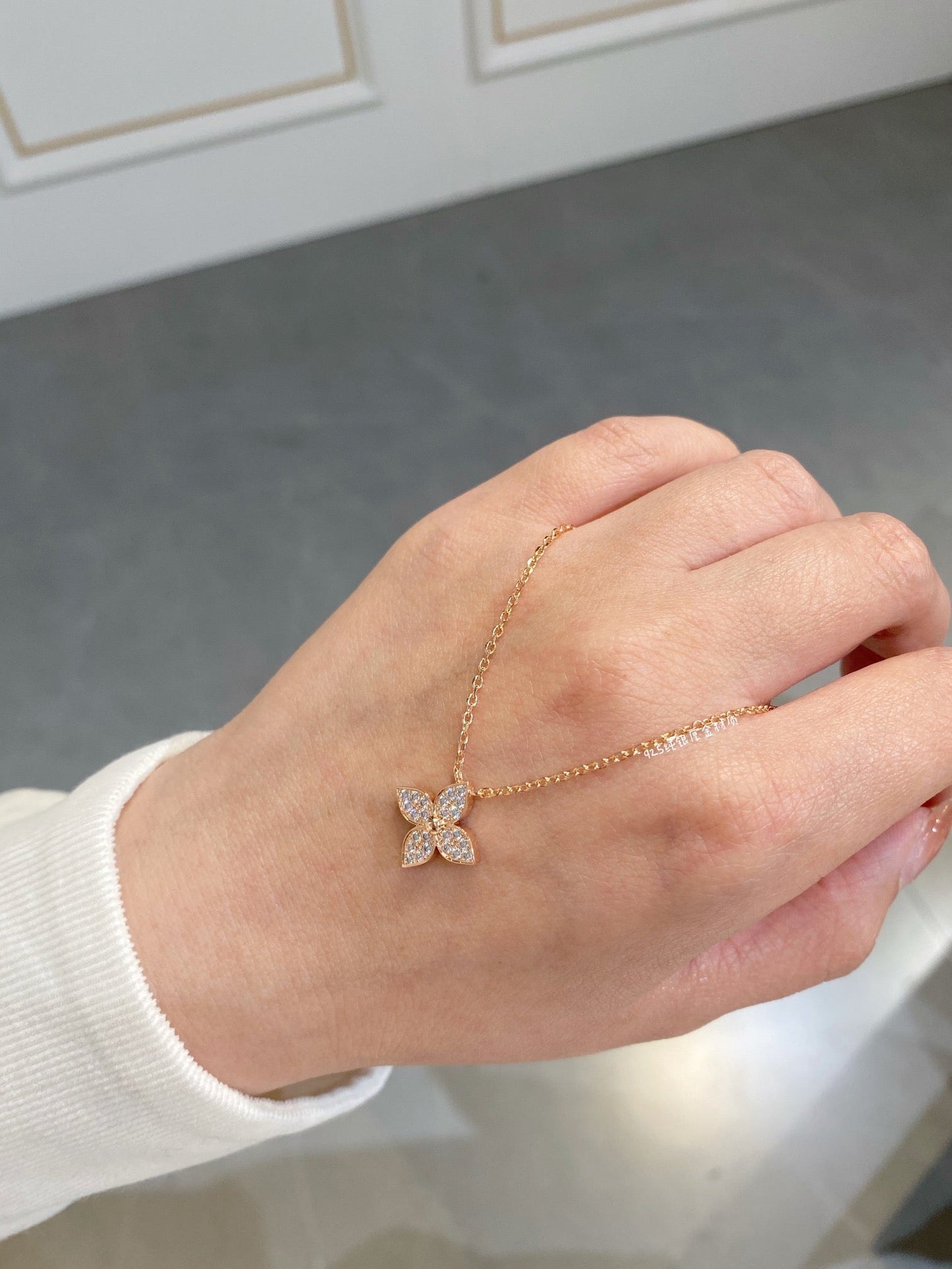 [⭐Luxery]STAR DIAMOND NECKALCE