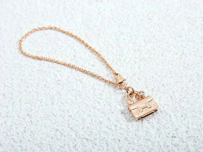 [⭐Luxery]AMULETTE PEDANT ROSE GOLD NECKLACE