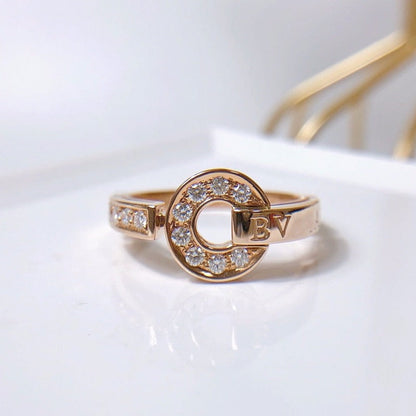 [⭐Luxery]DREAM RING DIAMOND PINK GOLD