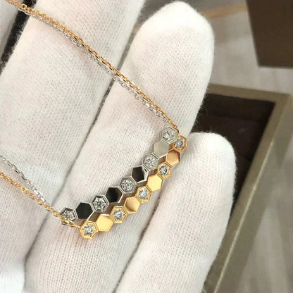 [⭐Luxery]BEE LOVE NECKLACE DIAMOND
