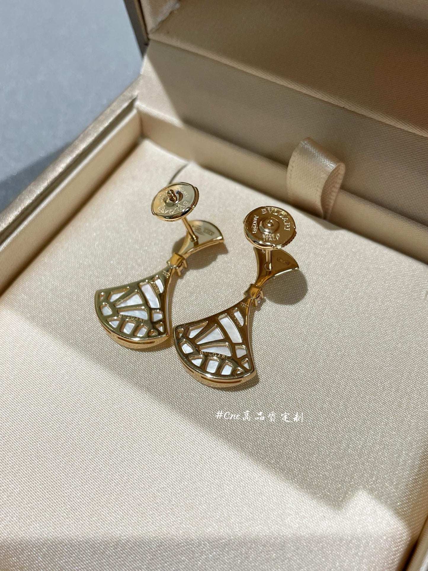 [⭐Luxery]DREAM MOP 1 DIAMOND EARRINGS