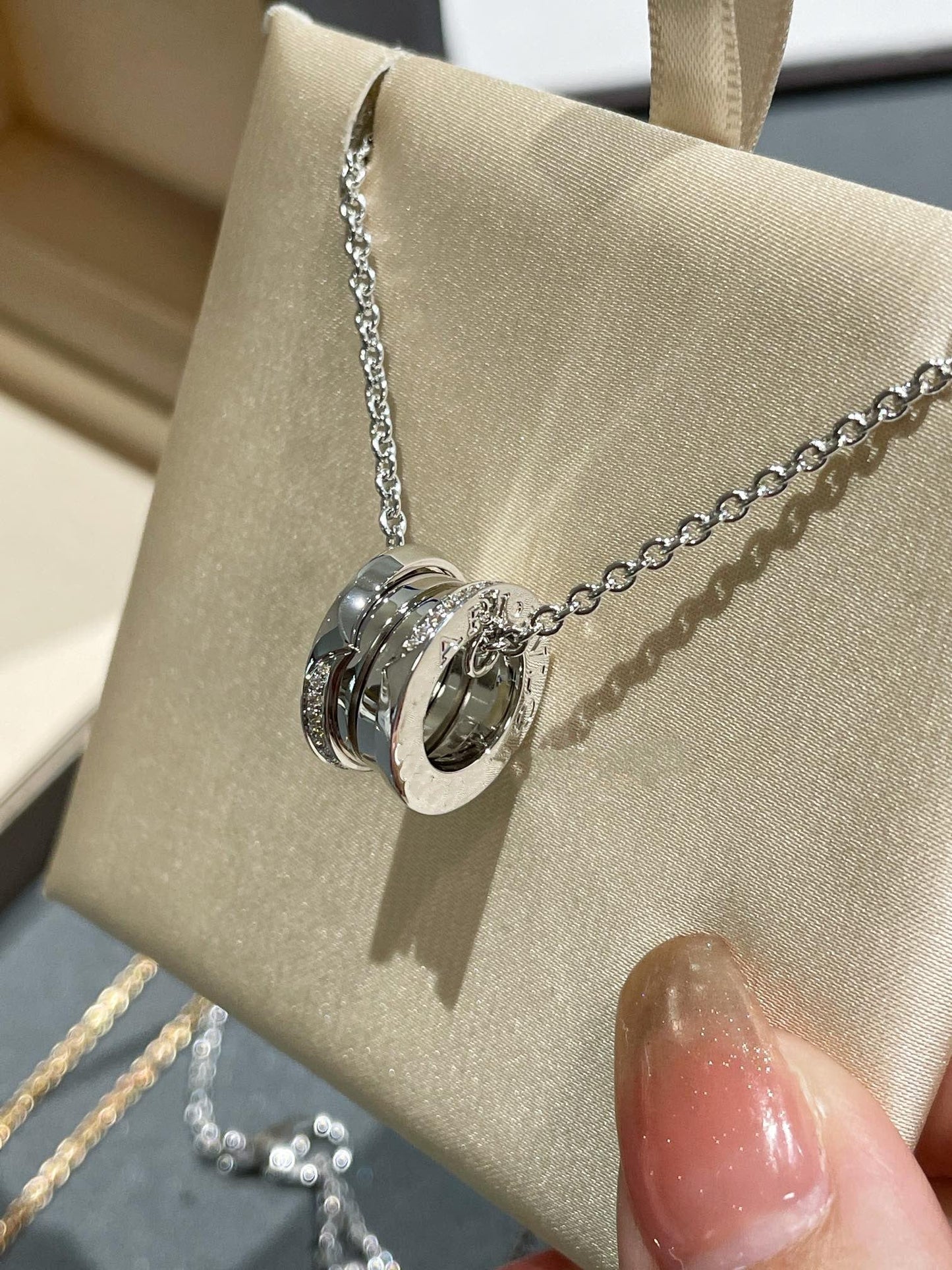 [⭐Luxery]ZERO 1 NECKLACE DIAMOND