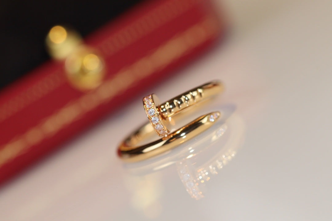 [⭐Luxery]JUSTE RING 2.65MM GOLD DIAMOND