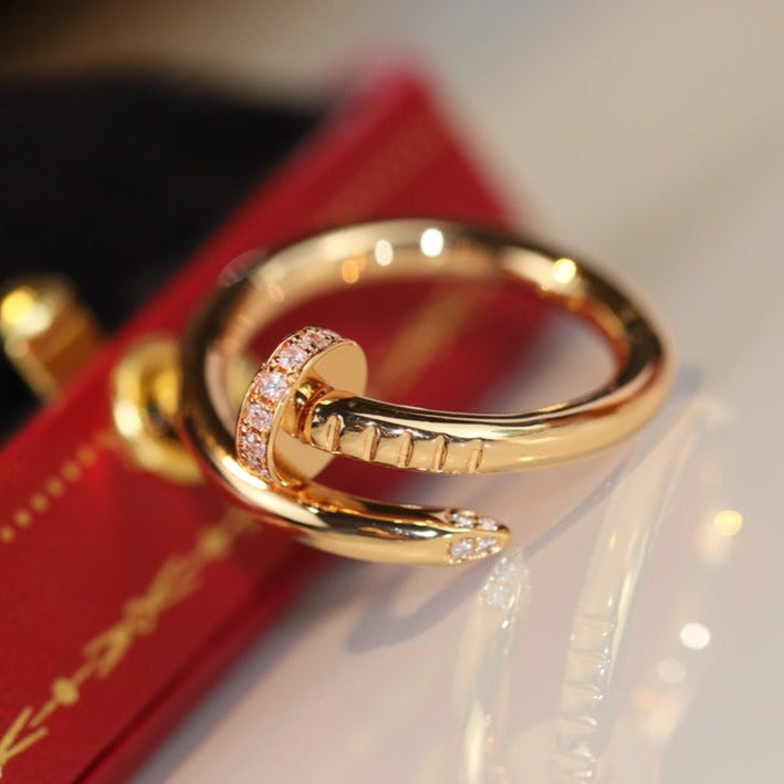 [⭐Luxery]JUSTE RING 2.65MM GOLD DIAMOND