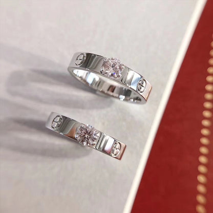 [⭐Luxery]LOVE RING 3.6MM 1 BIG DIAMOND