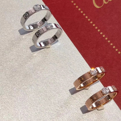 [⭐Luxery]LOVE RING 3.6MM 1 BIG DIAMOND