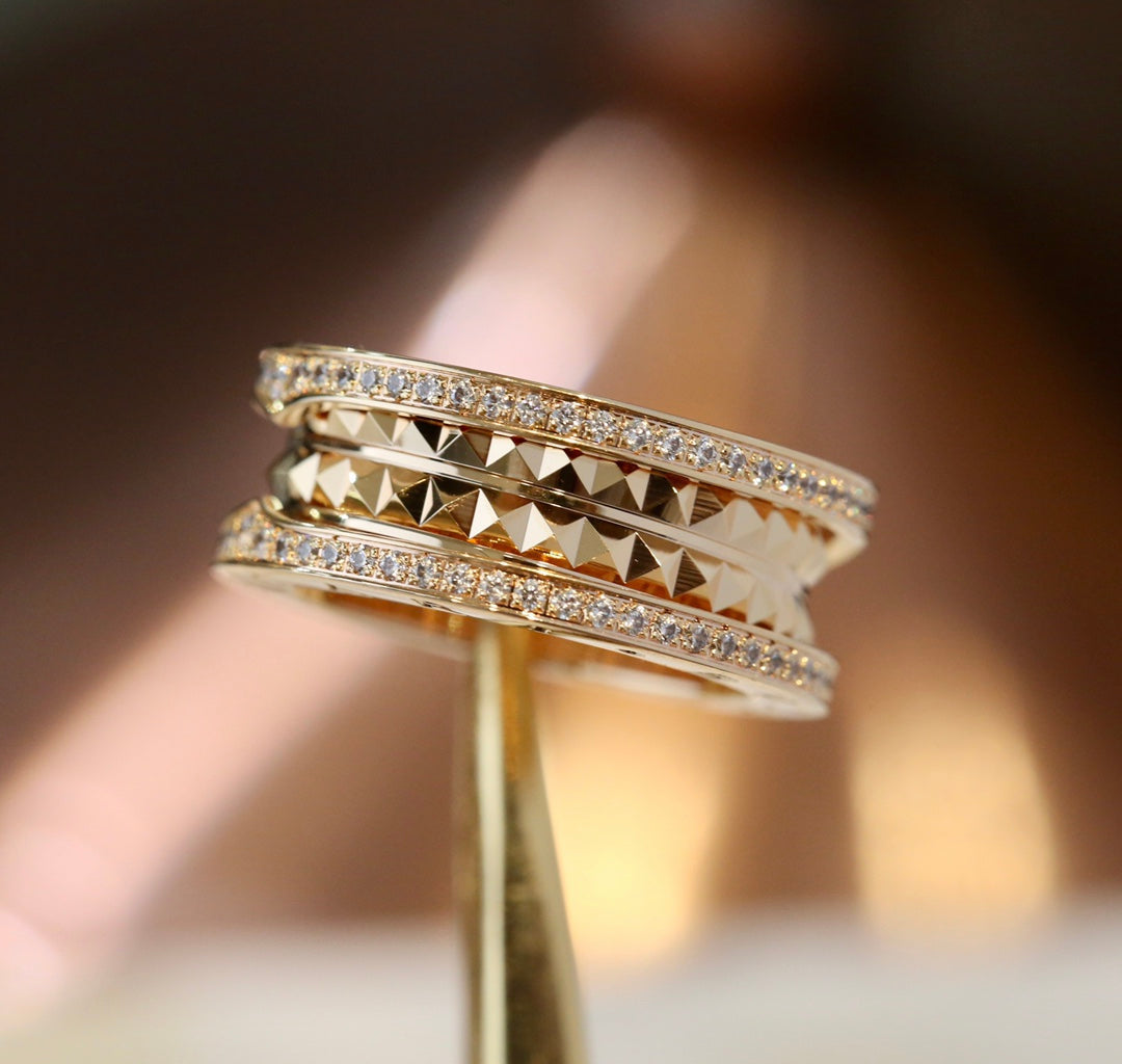 [⭐Luxery]ZERO 1 GOLD DIAMOND RING