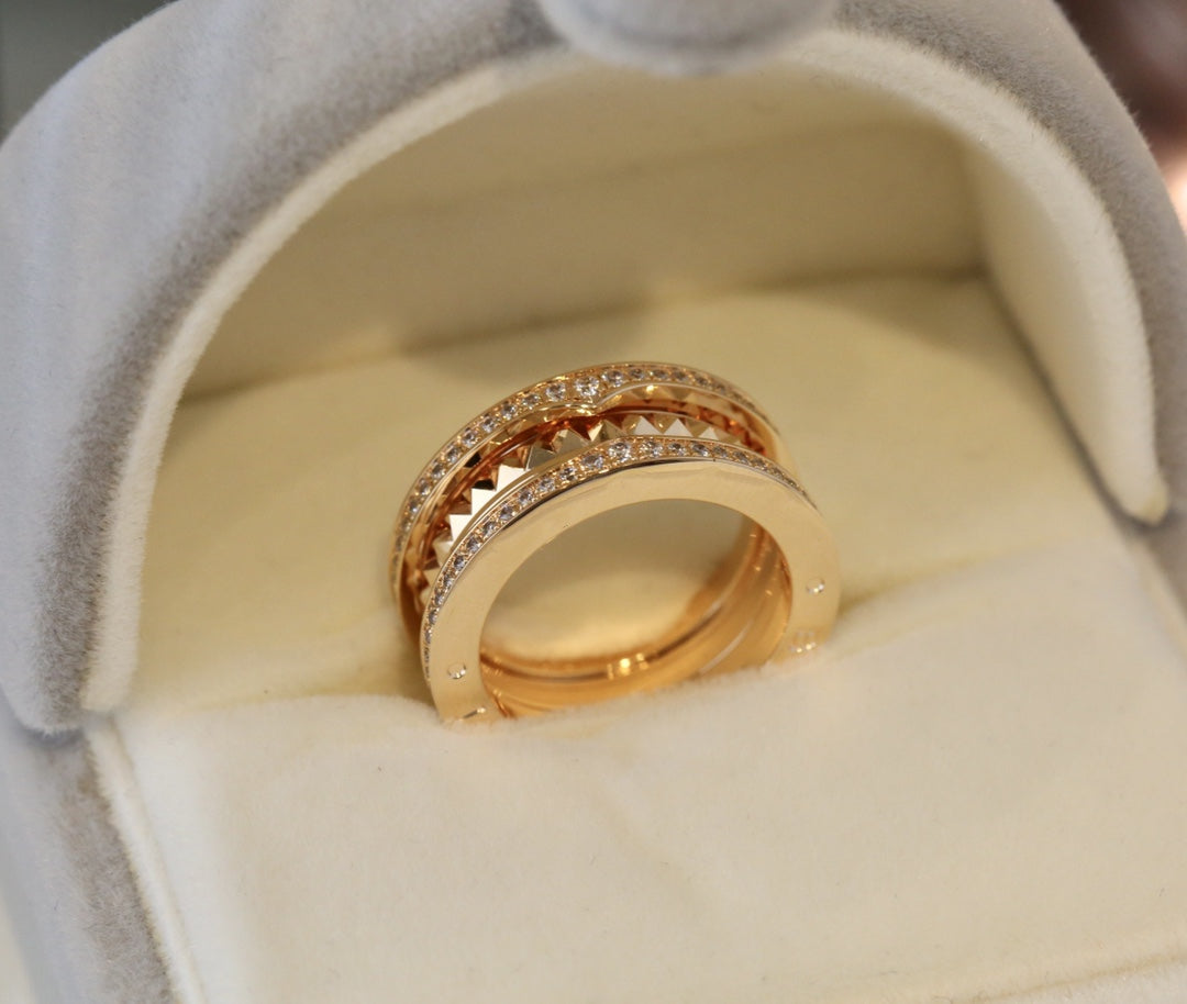 [⭐Luxery]ZERO 1 GOLD DIAMOND RING