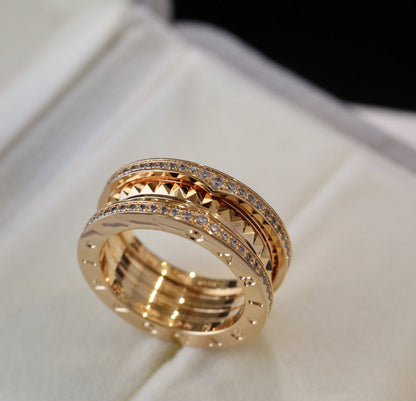 [⭐Luxery]ZERO 1 GOLD DIAMOND RING