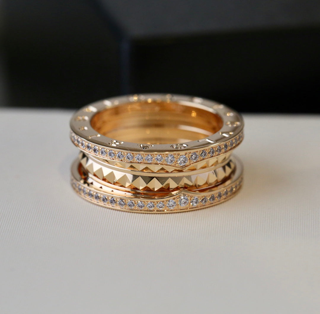 [⭐Luxery]ZERO 1 GOLD DIAMOND RING