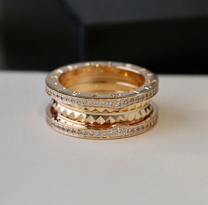 [⭐Luxery]ZERO 1 GOLD DIAMOND RING