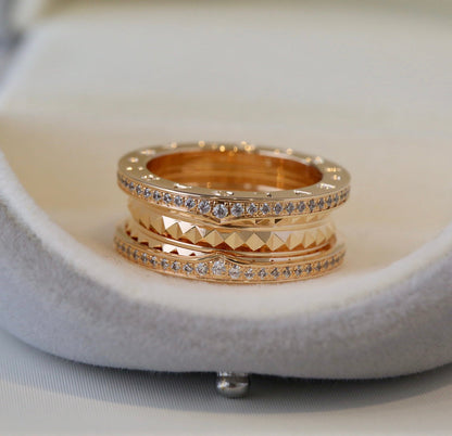 [⭐Luxery]ZERO 1 GOLD DIAMOND RING