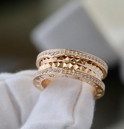 [⭐Luxery]ZERO 1 GOLD DIAMOND RING