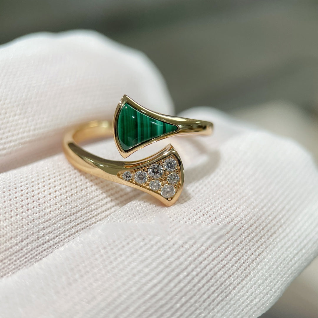 [⭐Luxery]DREAM RING PINK GOLD DIAMOND