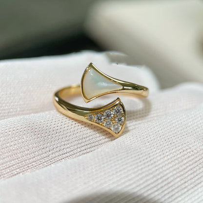 [⭐Luxery]DREAM RING PINK GOLD DIAMOND