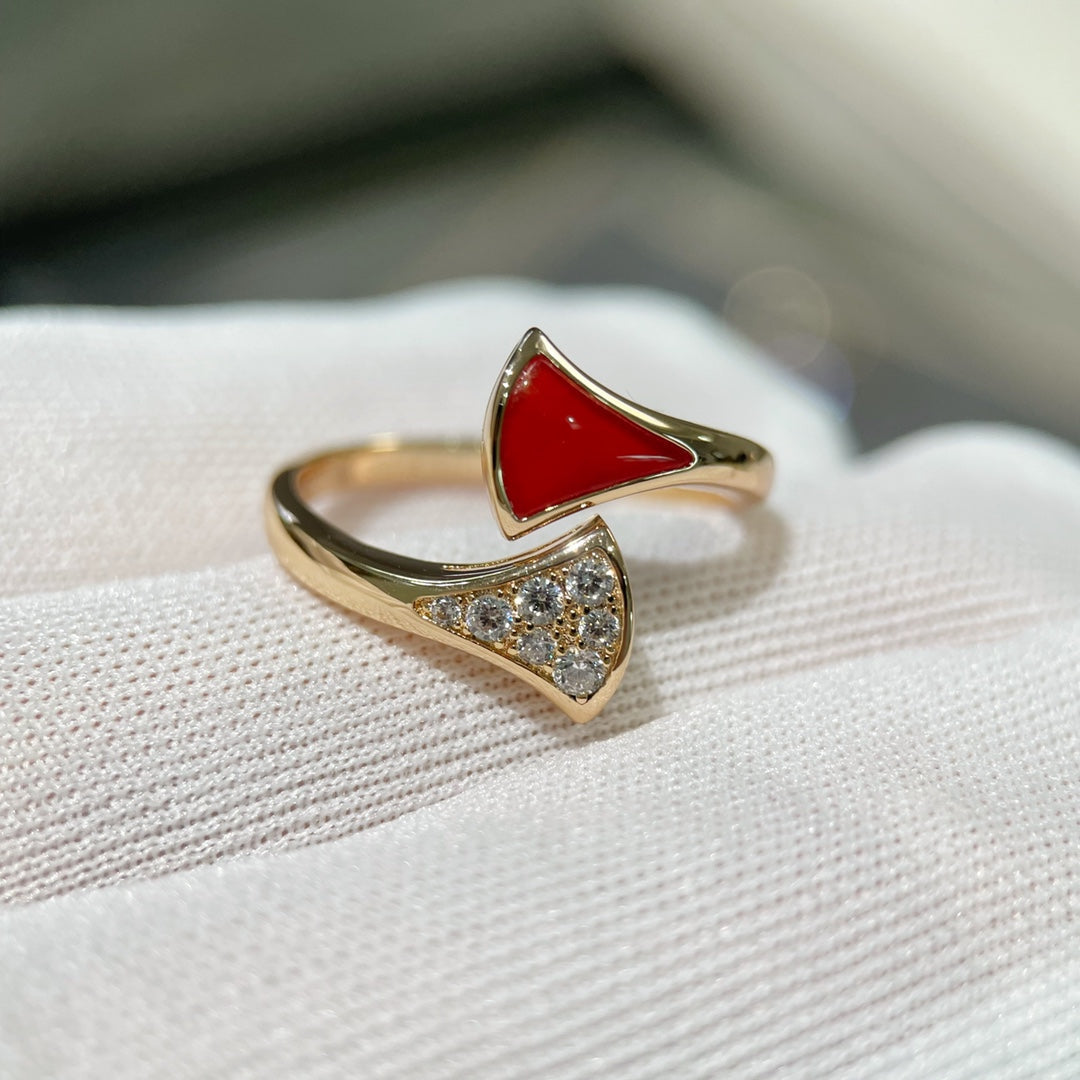[⭐Luxery]DREAM RING PINK GOLD DIAMOND