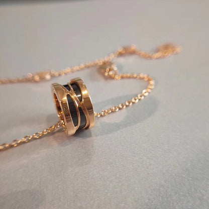 [⭐Luxery]ZERO 1 NECKLACE PINK GOLD