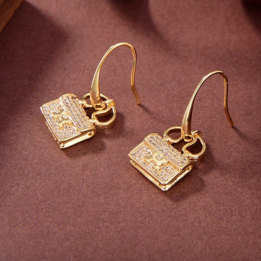 [⭐Luxery]KELLY DIAMOND EARRINGS
