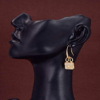 [⭐Luxery]KELLY DIAMOND EARRINGS