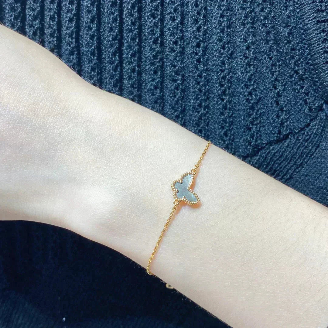 [⭐Luxery]BUTTERFLY DARK MOP BUTTERFLY BRACELET