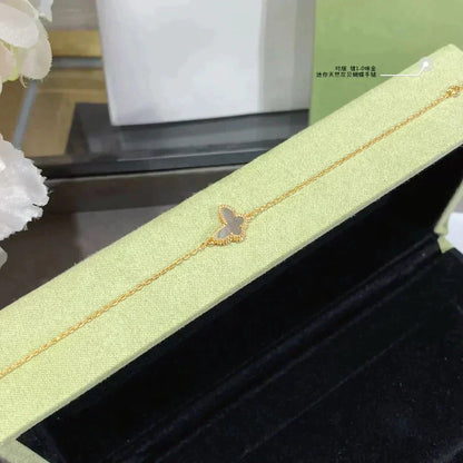 [⭐Luxery]BUTTERFLY DARK MOP BUTTERFLY BRACELET