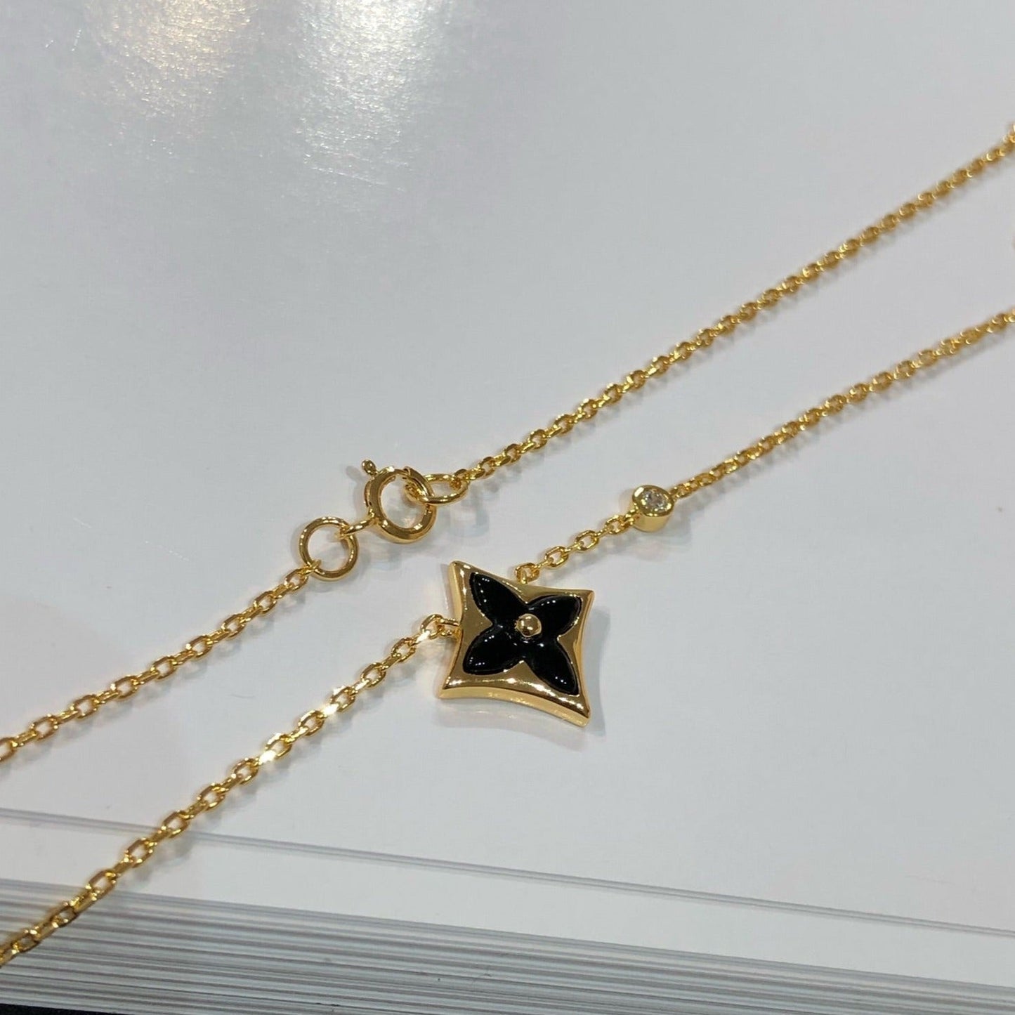 [⭐Luxery]STAR BLACK MOP NECKLACE