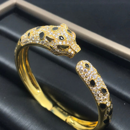 [⭐Luxery]PANTHERE BIG BRACELET DIAMONDS