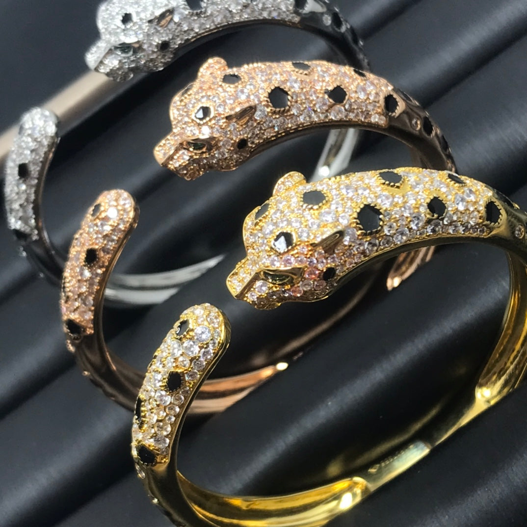 [⭐Luxery]PANTHERE BIG BRACELET DIAMONDS